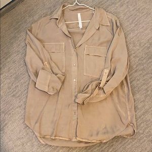 Aritzia Utility Button-up Shirt